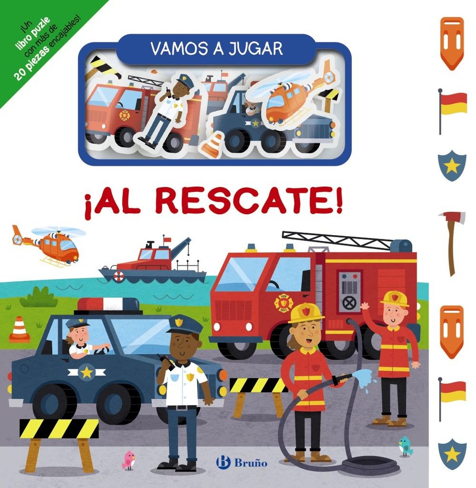 VAMOS A JUGAR. AL RESCATE, de VARIOS AUTORES | portada del libro