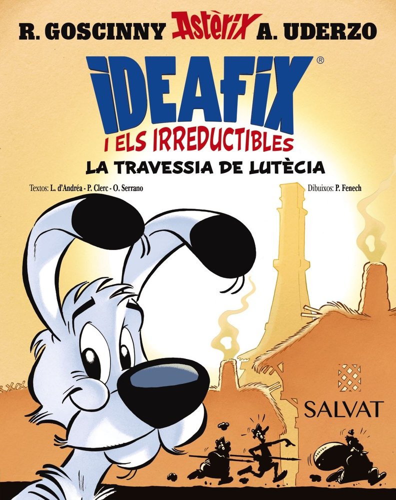 IDEAFIX I ELS IRREDUCTIBLES, 7. LA TRAVESSIA DE LUTECIA, de GOSCINNY, RENE | portada del libro