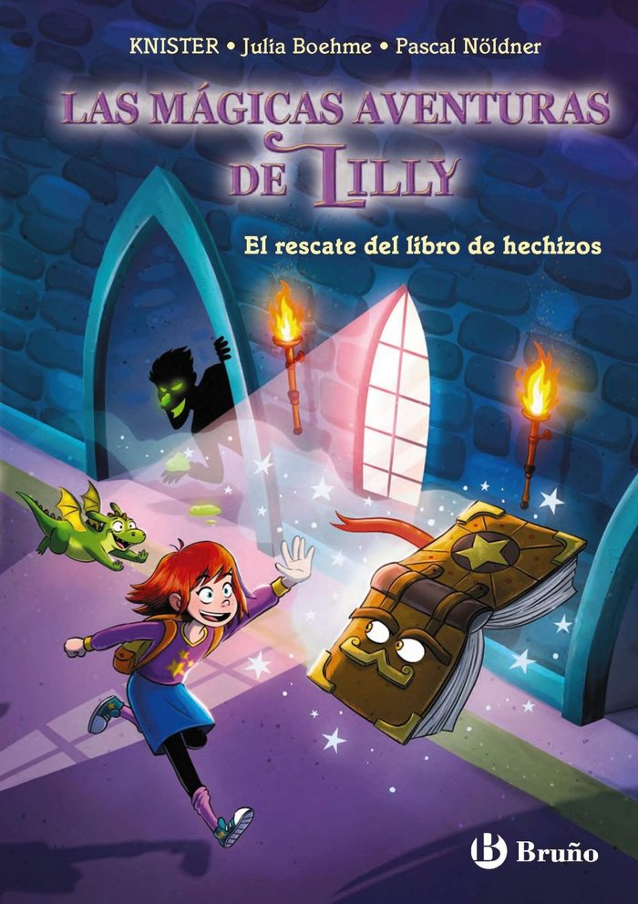 LA MAGIA DE LILLY 1 EL RESCATE DEL LIBRO DE HECHIZOS, de KNISTER | portada del libro