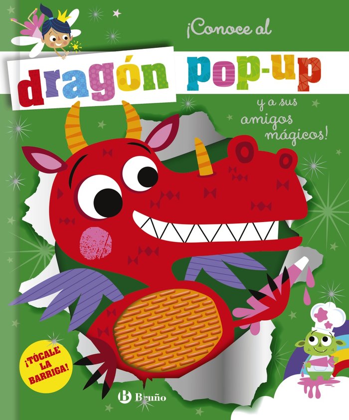 CONOCE AL DRAGON POP-UP Y A SUS AMIGOS MAGICOS, de VARIOS AUTORES | portada del libro