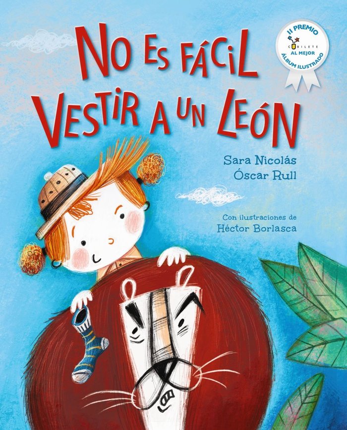NO ES FACIL VESTIR A UN LEON, de NICOLAS, SARA | portada del libro