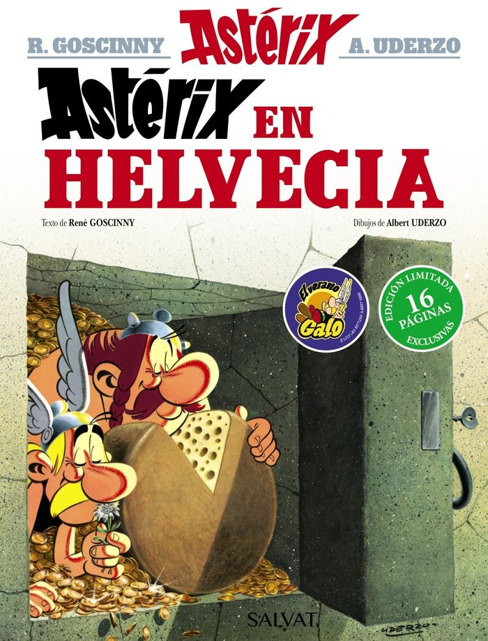 ASTERIX EN HELVECIA EDICION 2025, de GOSCINNY, RENE | portada del libro