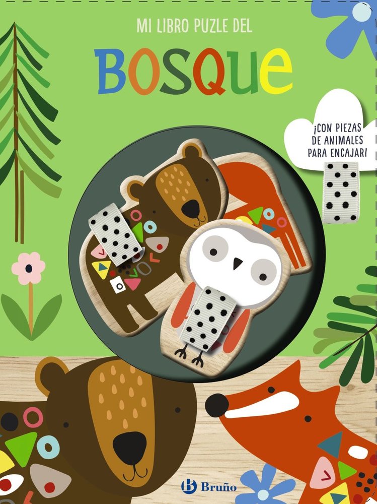 MI LIBRO PUZLE DEL BOSQUE, de BROOKS, SUSIE | portada del libro