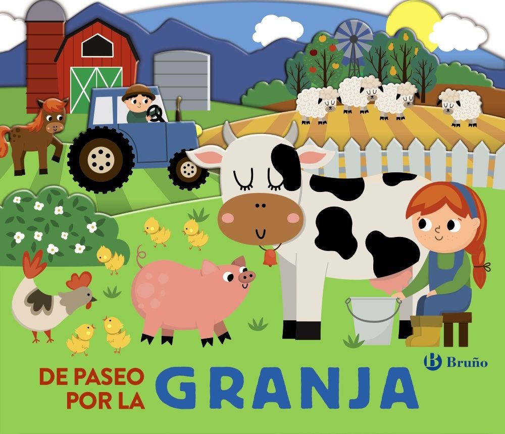 DE PASEO POR LA GRANJA, de VARIOS AUTORES | portada del libro