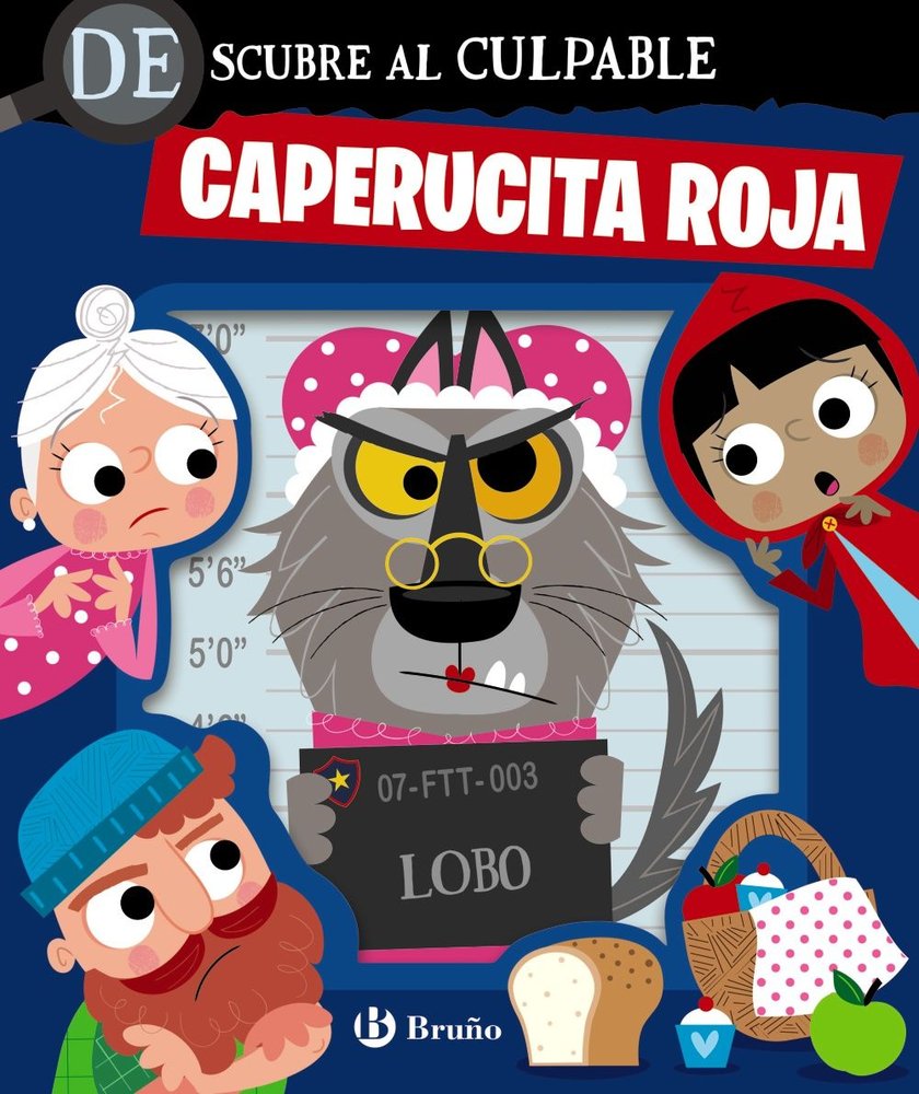DESCUBRE AL CULPABLE. CAPERUCITA ROJA, de VARIOS AUTORES | portada del libro