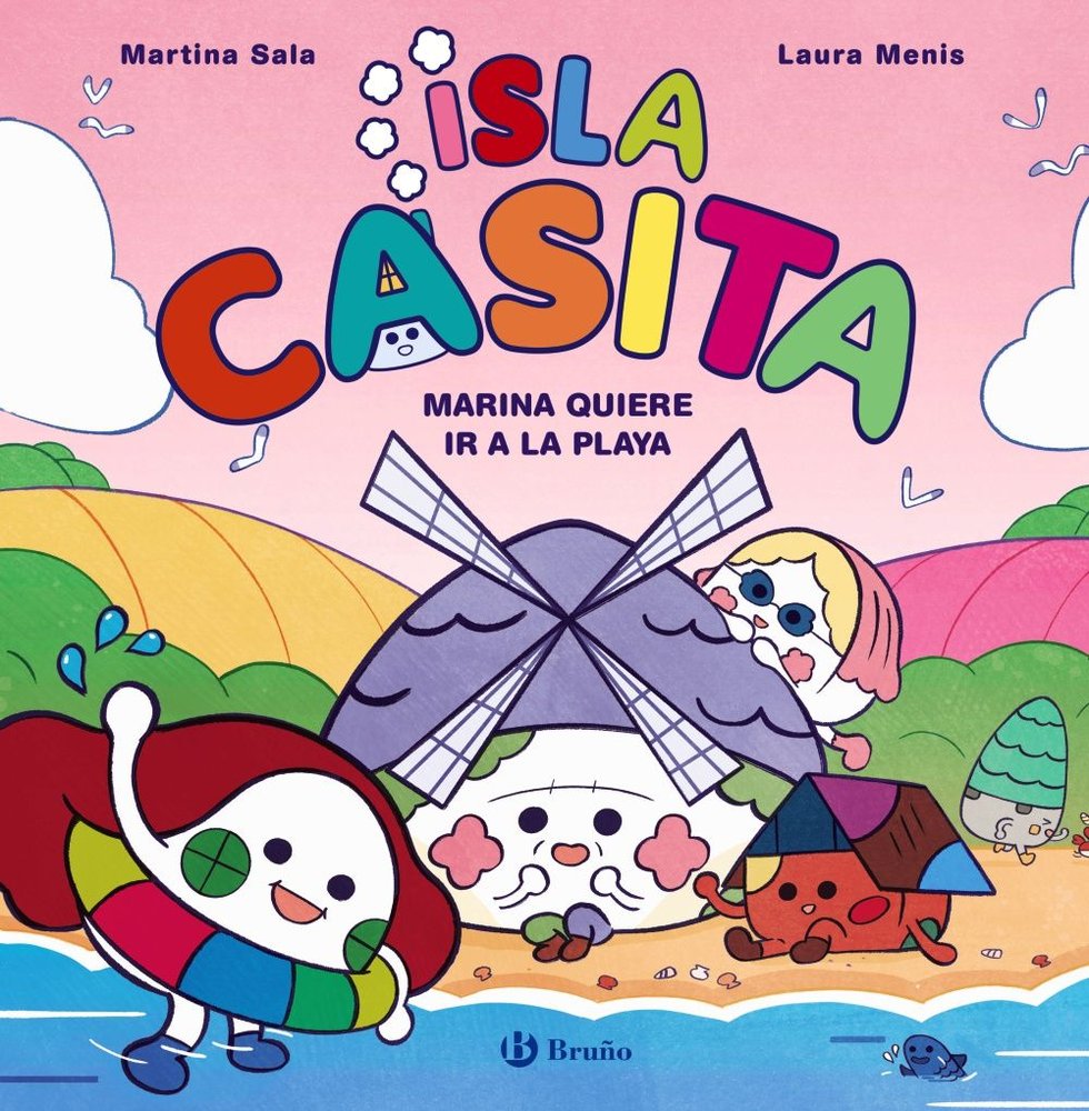 ISLA CASITA 3 MARINA QUIERE IR A LA PLAYA, de SALA, MARTINA | portada del libro