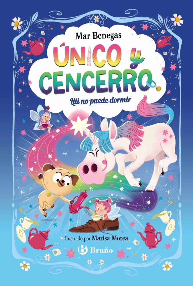 UNICO Y CENCERRO 4 LILI NO PUEDE DORMIR, de BENEGAS, MAR | portada del libro