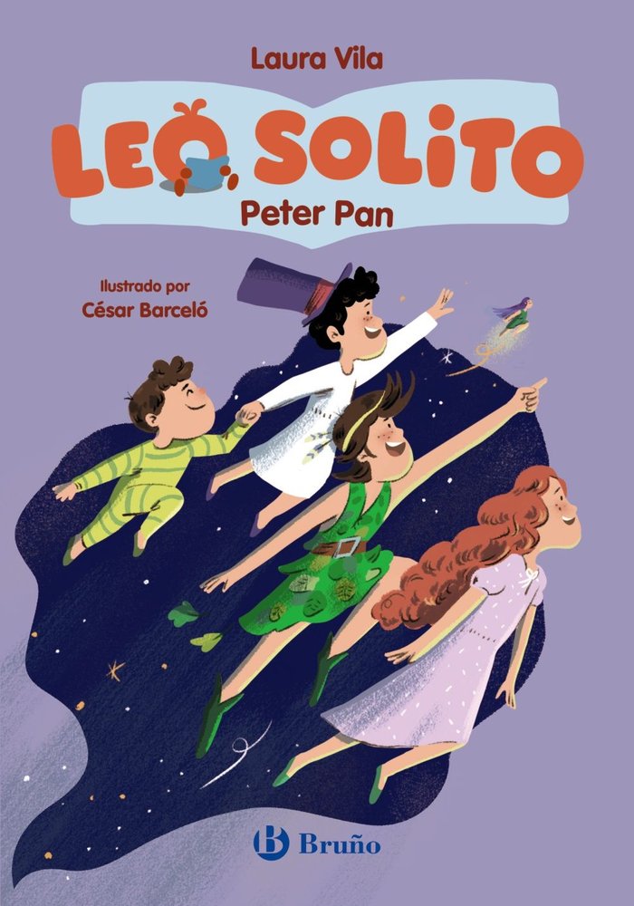 Leo solito Peter Pan, de VILA, LAURA | portada del libro