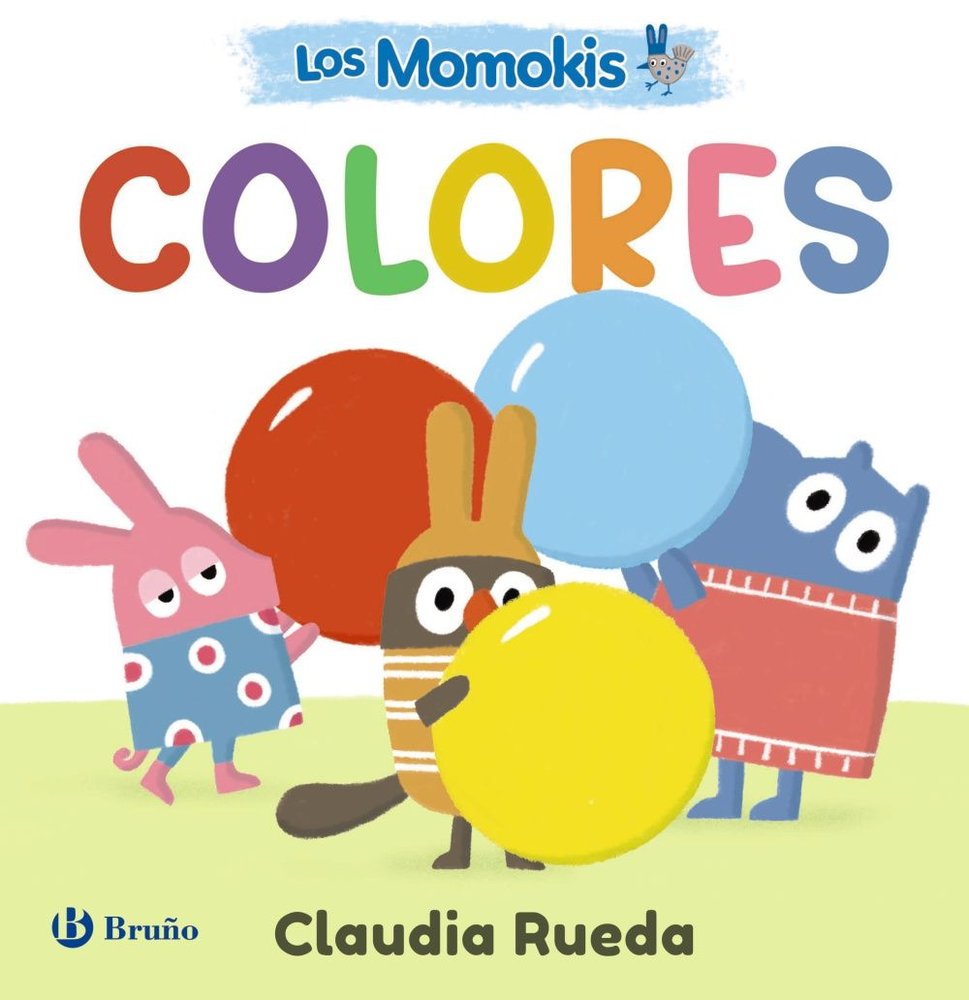 LOS MOMOKIS COLORES, de RUEDA, CLAUDIA | portada del libro