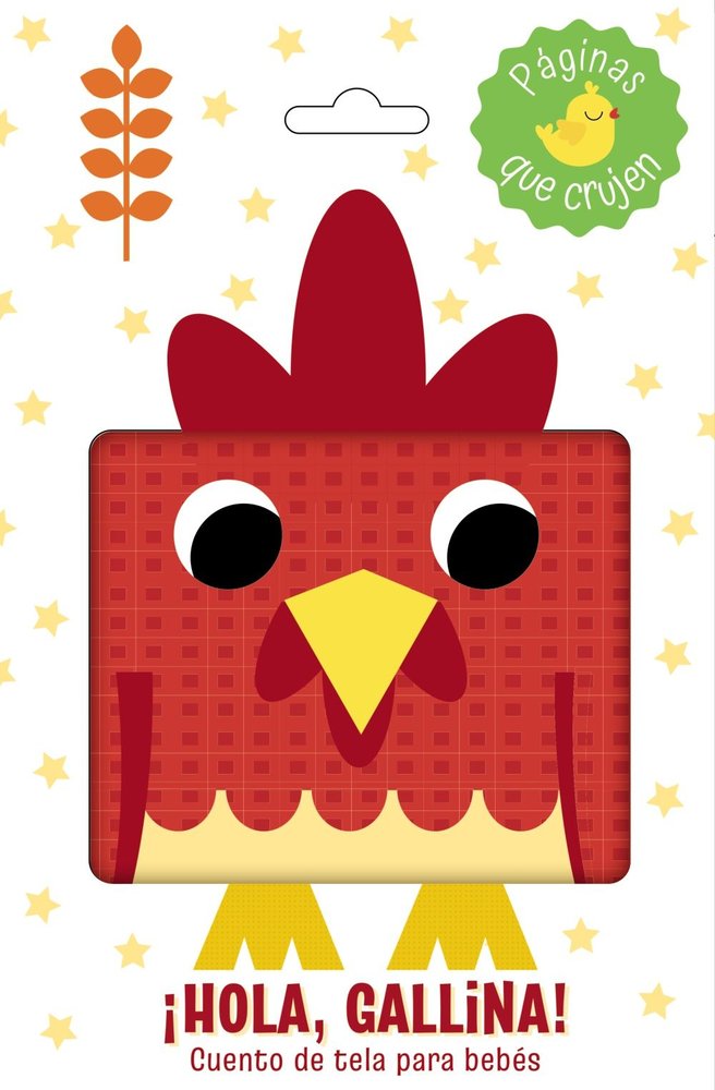 HOLA GALLINA CUENTO DE TELA PARA BEBES, de VARIOS AUTORES | portada del libro