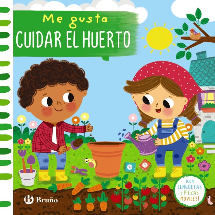 Me gusta cuidar el huerto, de Varios Autores | portada del libro