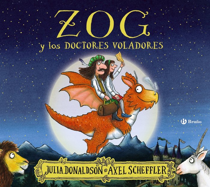 Zog y los doctores voladores, de Donaldson, Julia | portada del libro