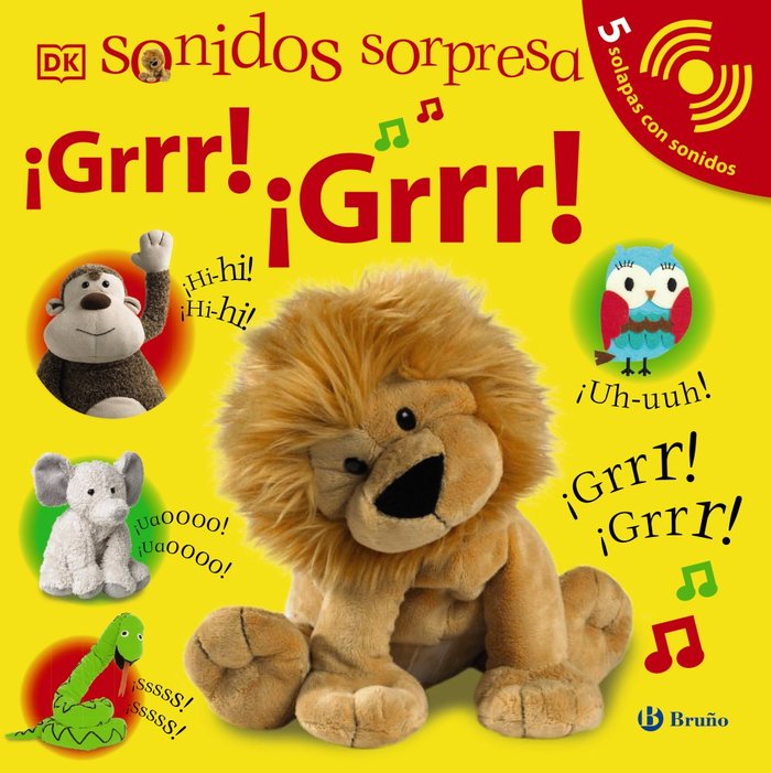 SONIDOS SORPRESA - ¡GRRR! ¡GRRR!, de SIRETT, DAWN | portada del libro