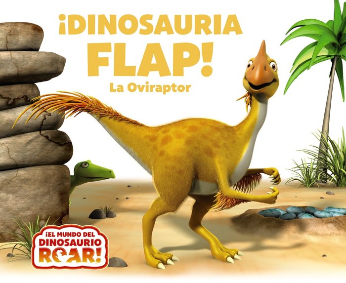 ¡DINOSAURIA FLAP! LA OVIRAPTOR, de CURTIS, PETER | portada del libro