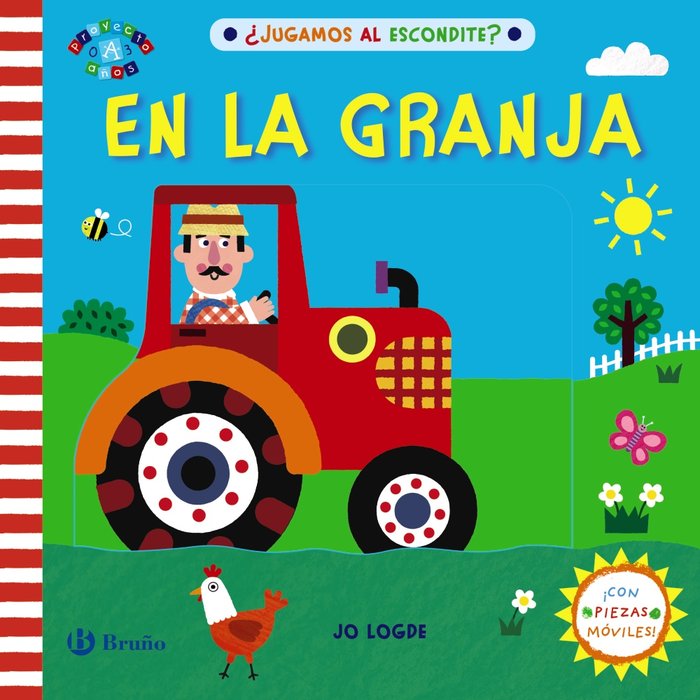 ¿JUGAMOS AL ESCONDITE? EN LA GRANJA, de LODGE, JO | portada del libro