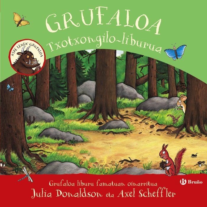 Grufaloa. Txotxongilo-liburua, de DONALDSON, JULIA | portada del libro