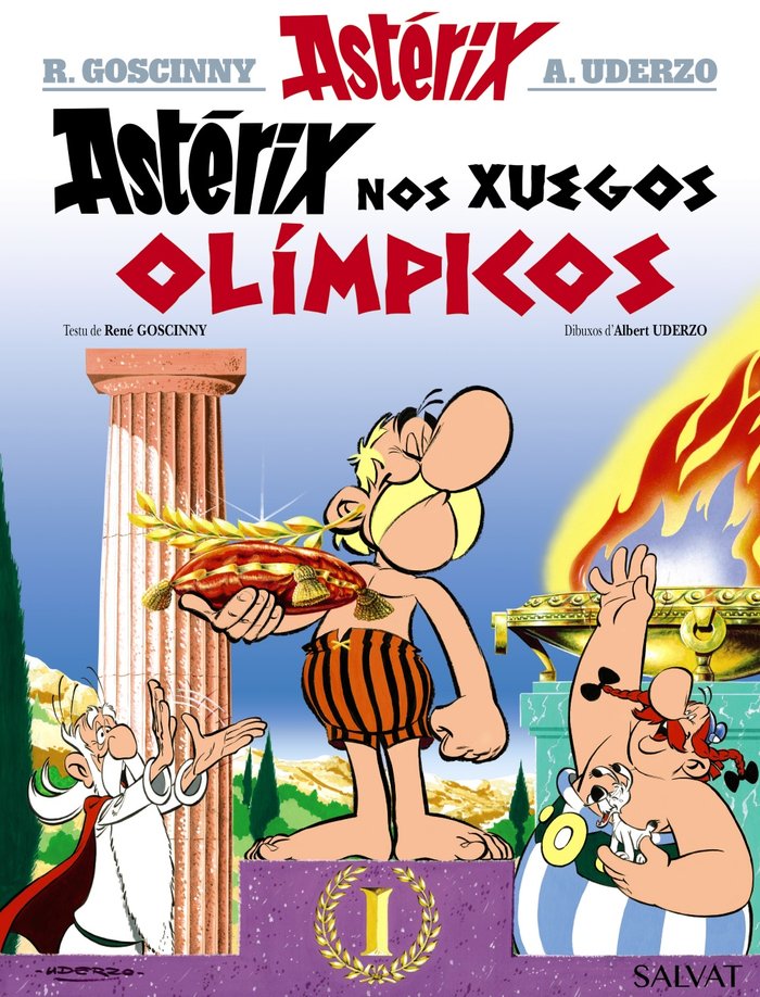ASTERIX NOS XUEGOS OLIMPICOS, de GOSCINNY, RENE | portada del libro