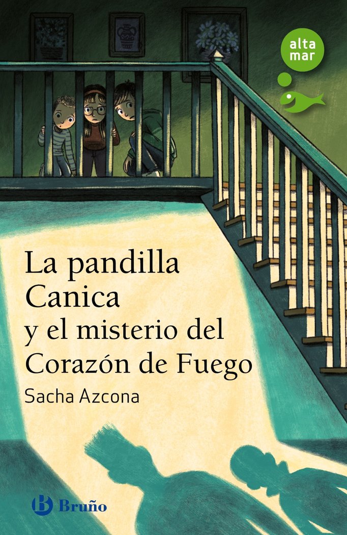 LA PANDILLA CANICA Y EL MISTERIO DEL CORAZON DE FUEGO, de AZCONA, SACHA | portada del libro