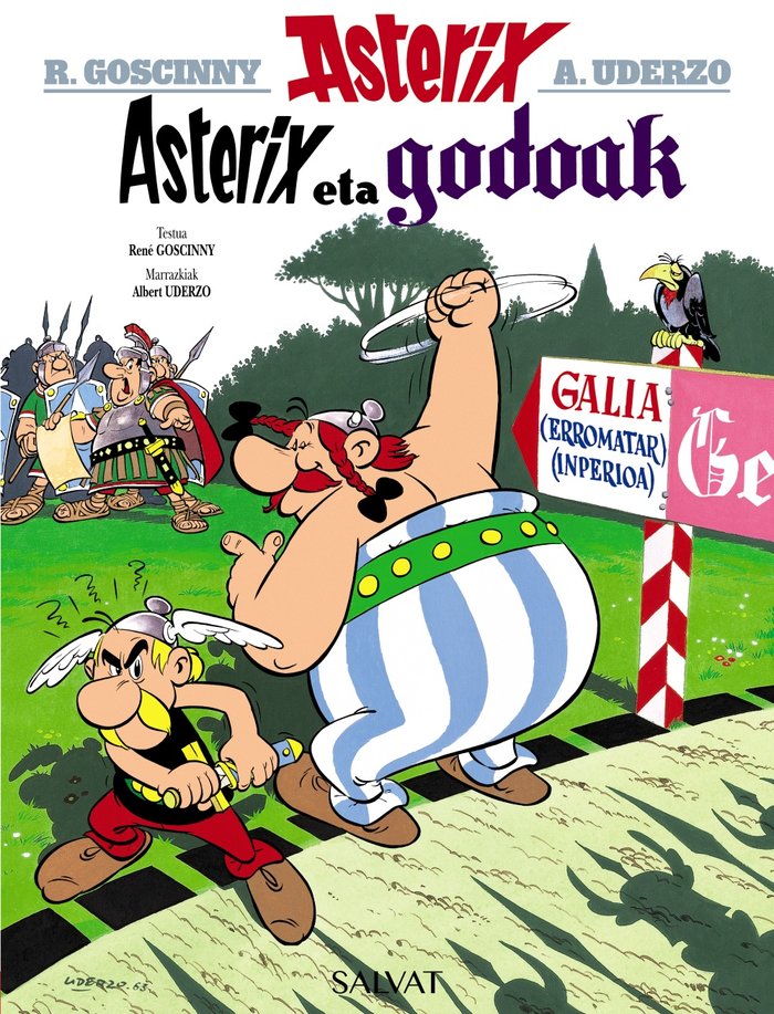 ASTERIX ETA GODOAK, de GOSCINNY, RENE | portada del libro