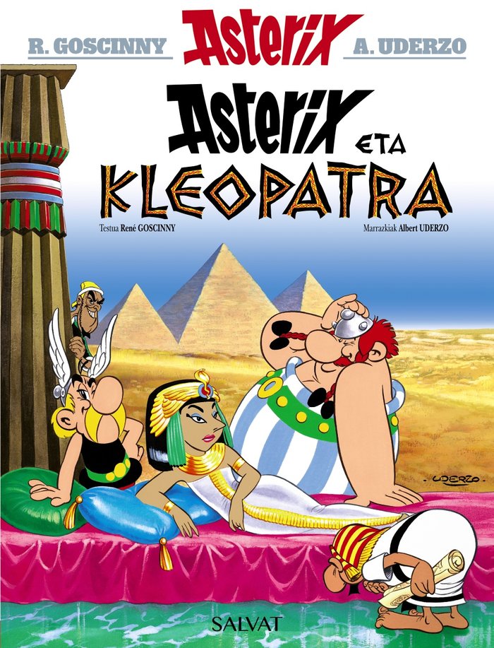 ASTERIX ETA KLEOPATRA, de GOSCINNY, RENE | portada del libro