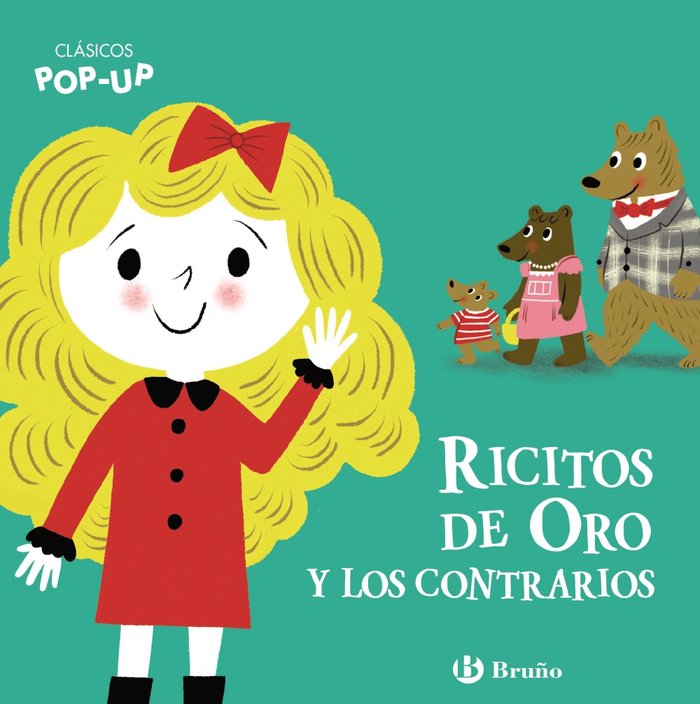 CLASICOS POP UP RICITOS DE ORO Y LOS CONTRARIOS, de AA.VV. | portada del libro