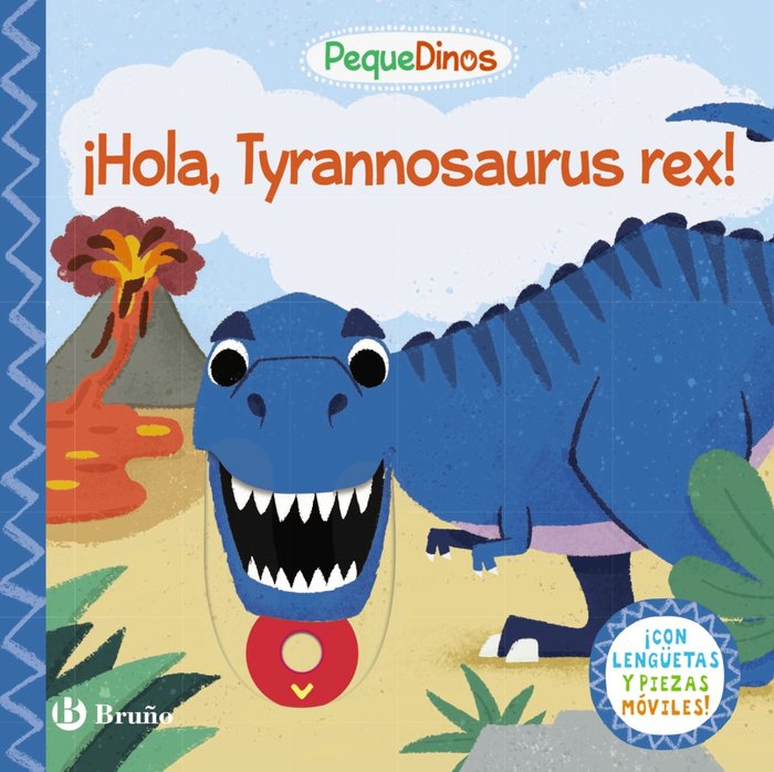 PEQUEDINOS HOLA TYRANNOSAURUS REX, de AA.VV. | portada del libro