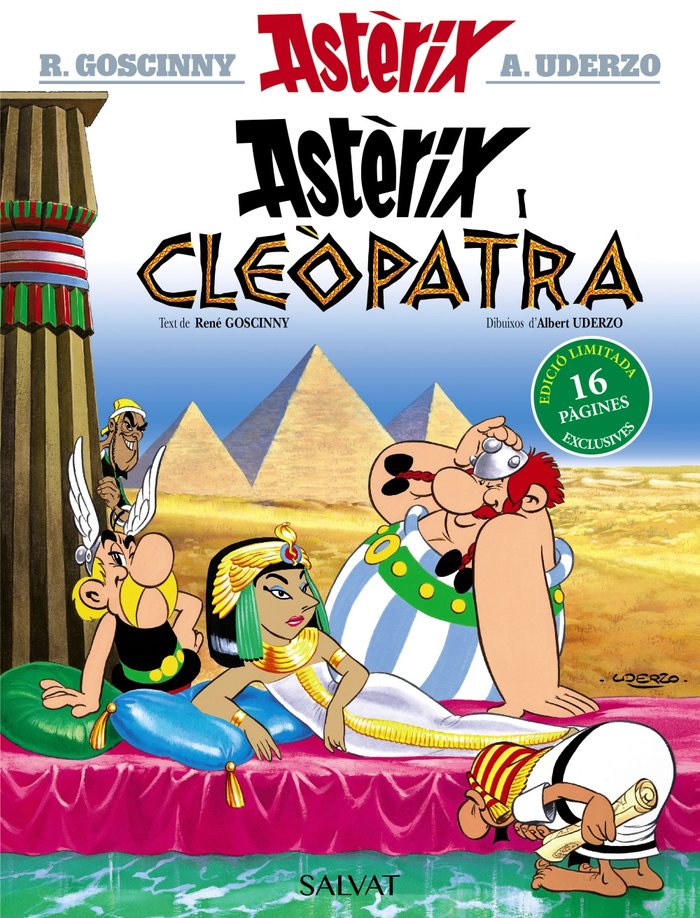 ASTERIX I CLEOPATRA. EDICIO 2021, de GOSCINNY, RENE | portada del libro