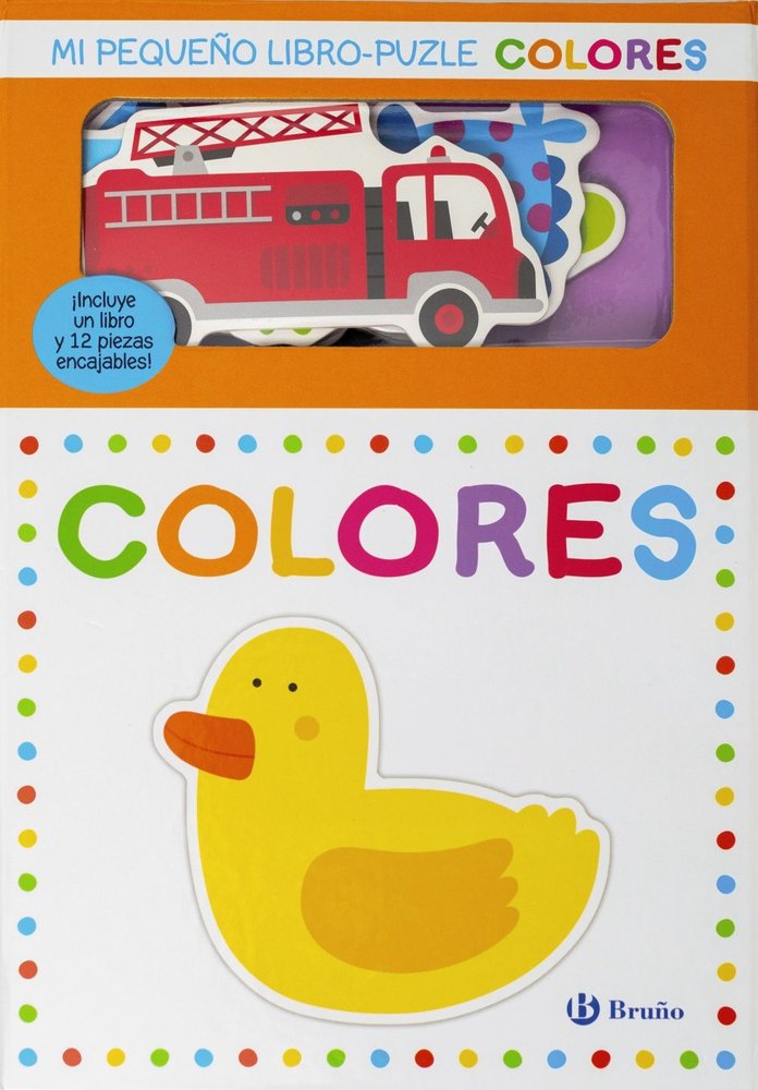 MI PEQUEÑO LIBRO PUZLE COLORES, de VARIOS AUTORES | portada del libro