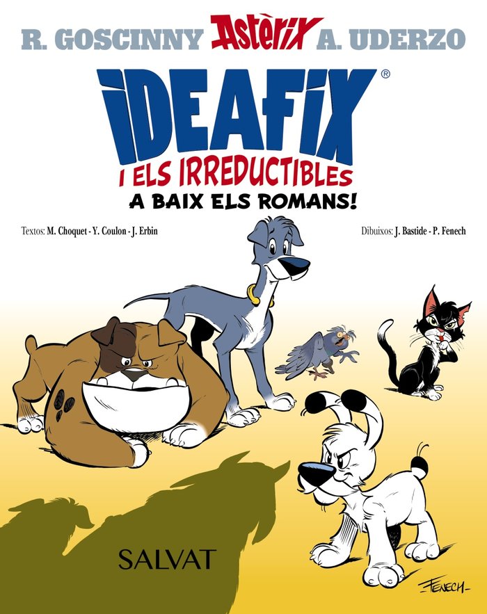 IDEAFIX I ELS IRREDUCTIBLES 1 A BAIX ELS ROMANS, de GOSCINNY, RENE | portada del libro