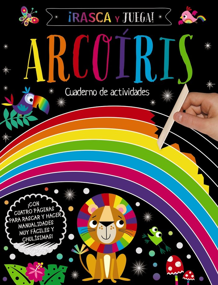 RASCA Y JUEGA ARCOIRIS, de AA.VV. | portada del libro