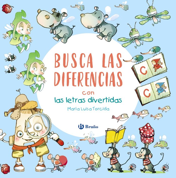 Busca las diferencias con las letras divertidas, de TORCIDA ALVAREZ, M.ª LUISA | portada del libro