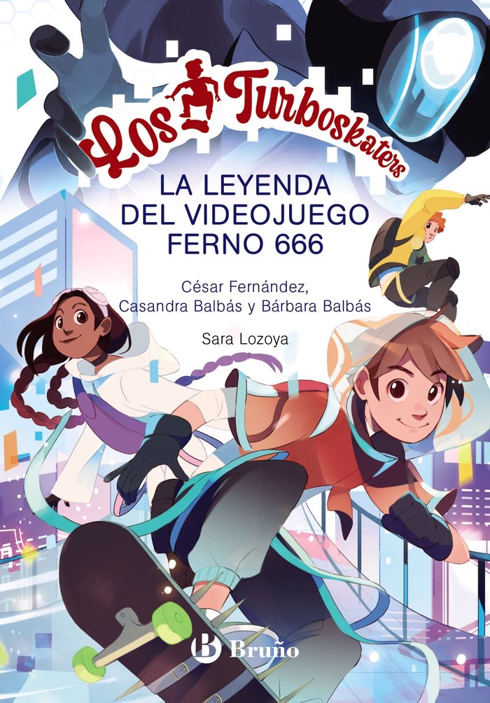 Los Turboskaters, 3. La leyenda del videojuego Ferno 666, de FERNANDEZ GARCIA, CESAR | portada del libro