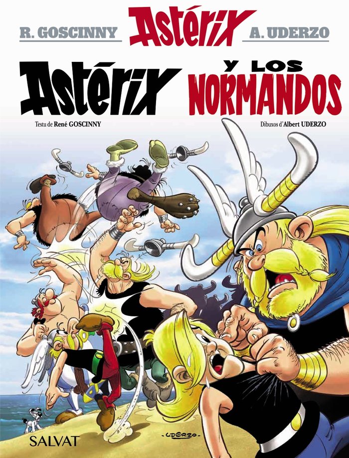 ASTERIX Y LOS NORMANDOS, de GOSCINNY, RENE | portada del libro