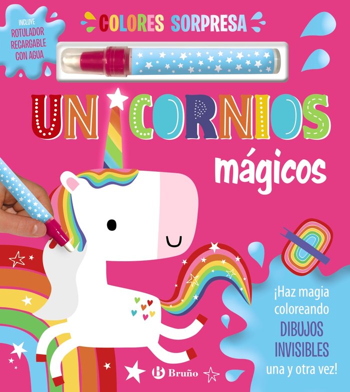 COLORES SORPRESA UNICORNIOS MAGICOS, de VARIOS AUTORES | portada del libro
