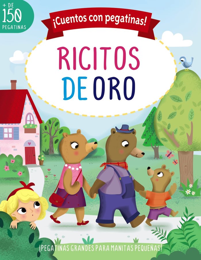 CUENTOS CON PEGATINAS RICITOS DE ORO, de LOTT, AMANDA | portada del libro