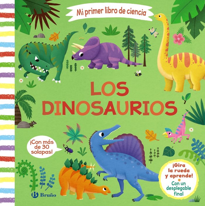 MI PRIMER LIBRO DE CIENCIA LOS DINOSAURIOS, de VARIOS AUTORES | portada del libro