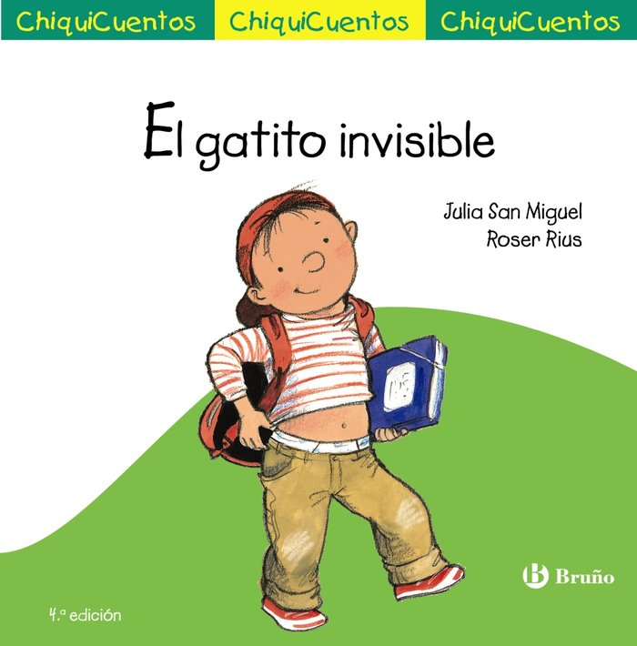 ChiquiCuento 26. El gatito invisible, de SAN MIGUEL MARTOS, JULIA | portada del libro