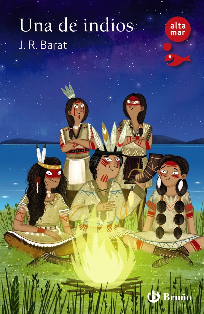 Una de indios, de BARAT, J. R. | portada del libro