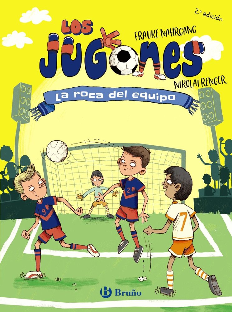 LOS JUGONES 4 LA ROCA DEL EQUIPO, de NAHRGANG, FRAUKE | portada del libro