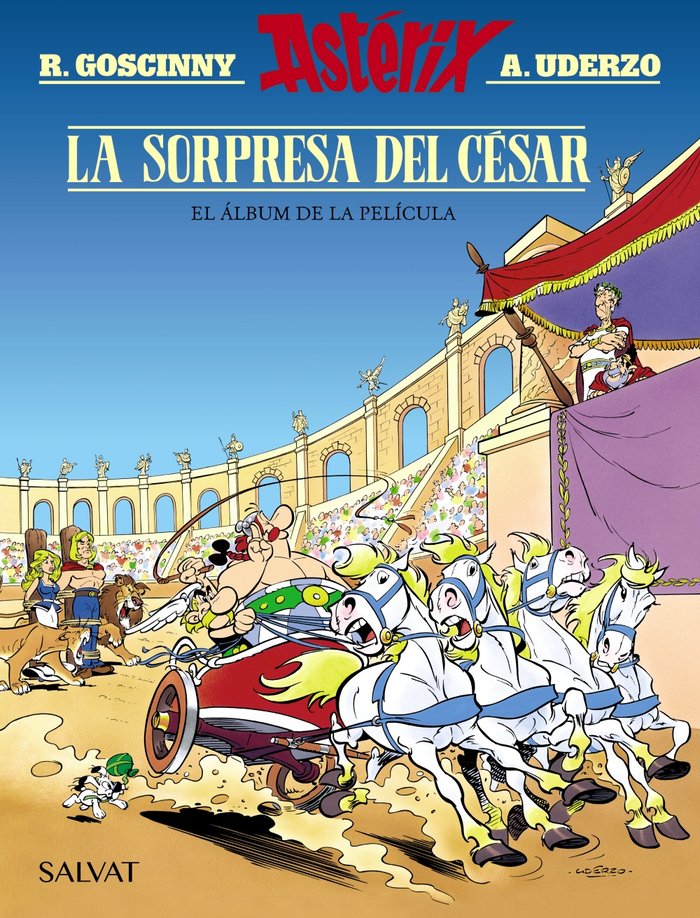 LA SORPRESA DEL CESAR, de UDERZO, ALBERT | portada del libro