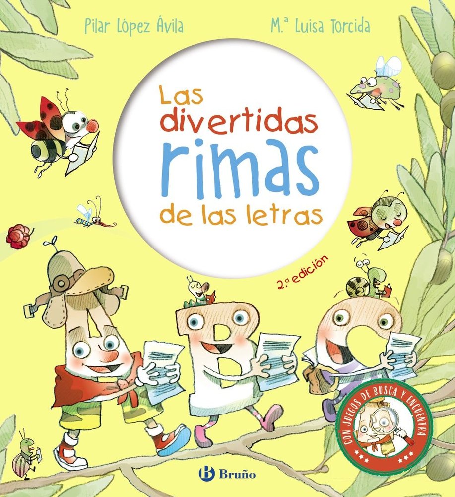 Las divertidas rimas de las letras, de LOPEZ AVILA, PILAR | portada del libro