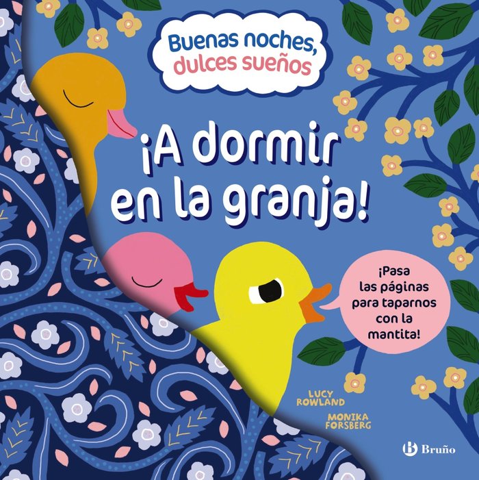 BUENAS NOCHES DULCES SUEÑOS A DORMIR EN LA GRANJA, de ROWLAND, LUCY | portada del libro