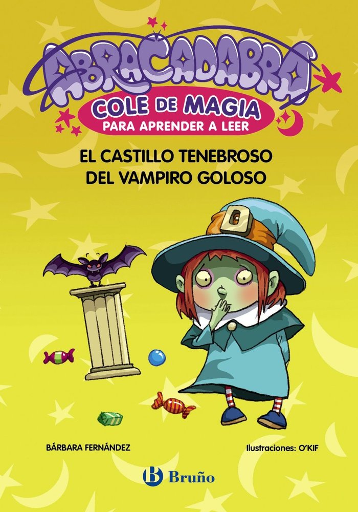 Abracadabra, Cole de Magia para aprender a leer, 3. El castillo tenebroso del vampiro goloso, de FERNANDEZ, BARBARA | portada