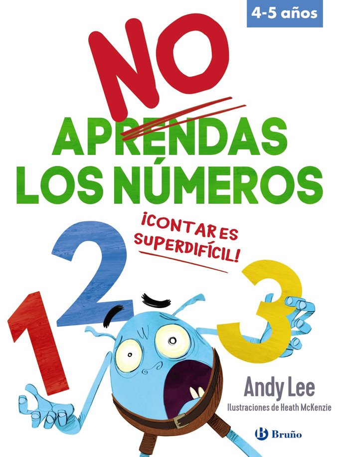 NO APRENDAS LOS NUMEROS, de LEE, ANDY | portada del libro