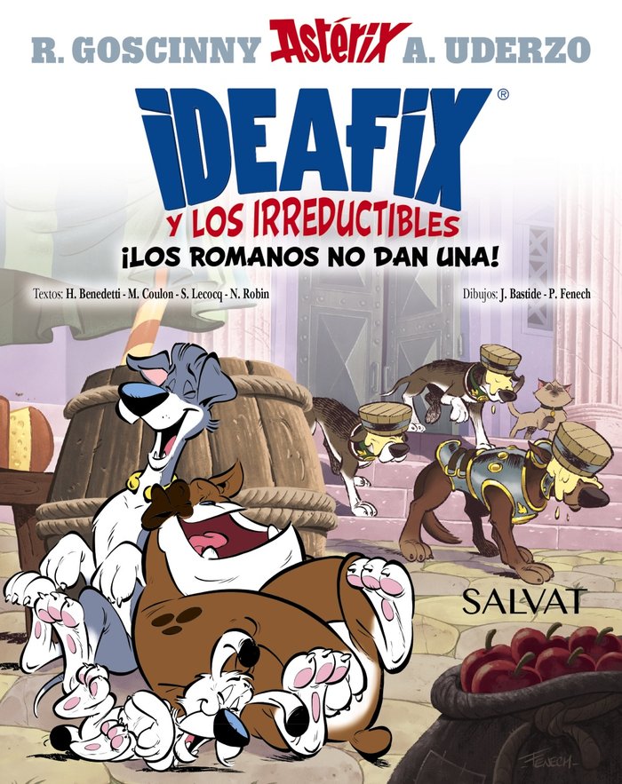 IDEAFIX Y LOS IRREDUCTIBLES 2 LOS ROMANOS NO DAN UNA, de GOSCINNY, RENE | portada del libro