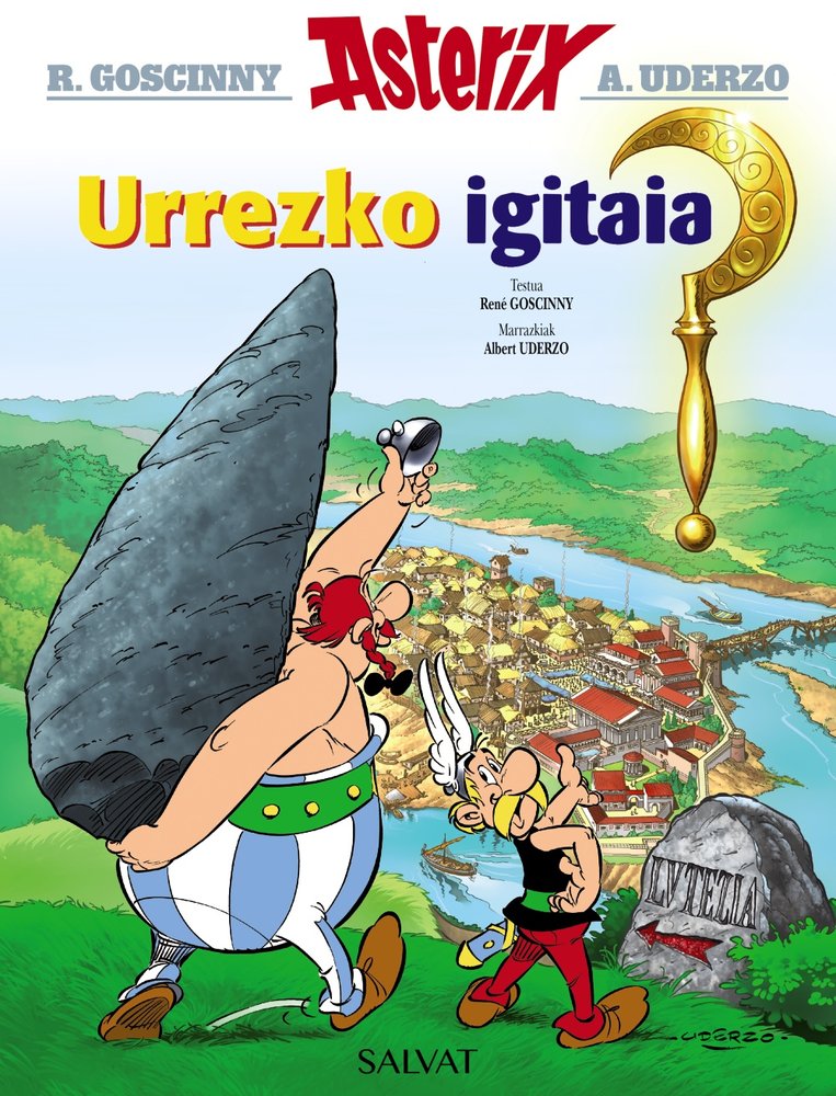 (EUS).URREZKO IGITAIA.(ASTERIX), de GOSCINNY, RENE | portada del libro