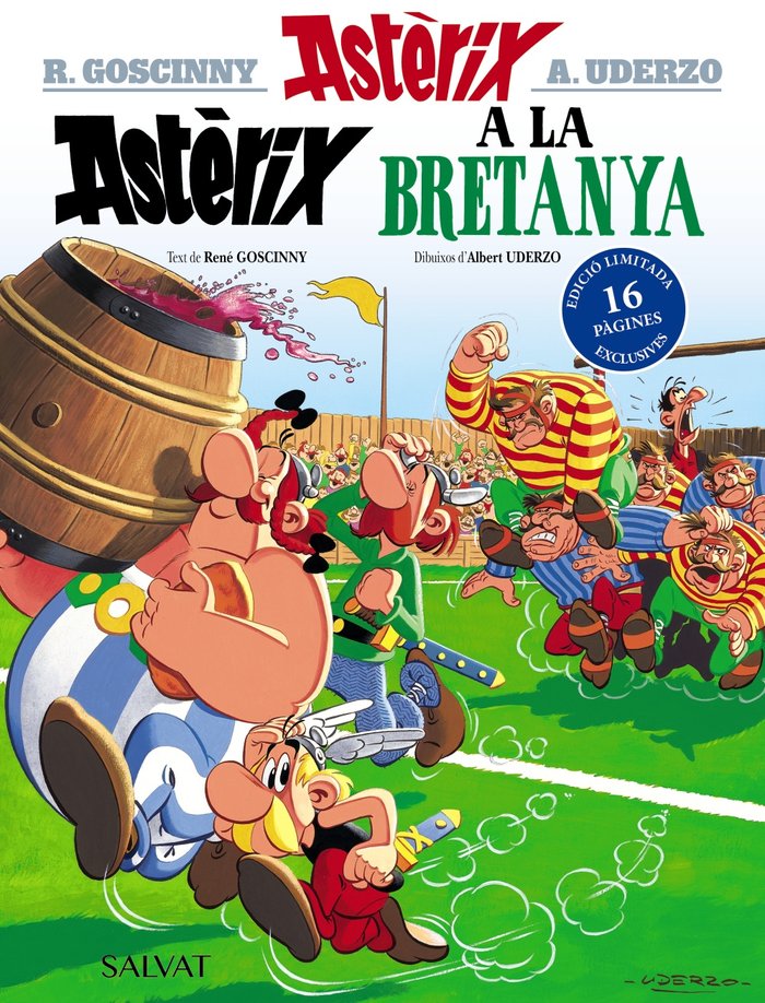 ASTERIX A LA BRETANYA EDICIO 2023, de GOSCINNY, RENE | portada del libro