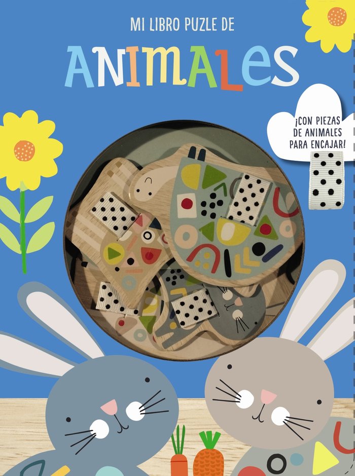 MI LIBRO PUZLE DE ANIMALES, de VARIOS AUTORES | portada del libro