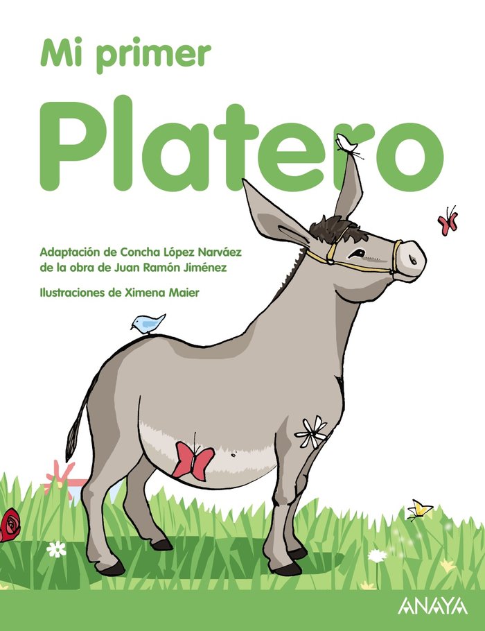 Mi primer Platero, de Jiménez, Juan Ramón | portada del libro