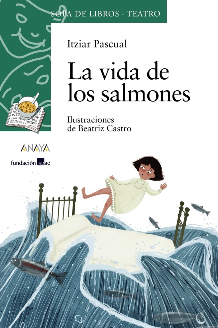 La vida de los salmones, de Pascual, Itziar | portada del libro